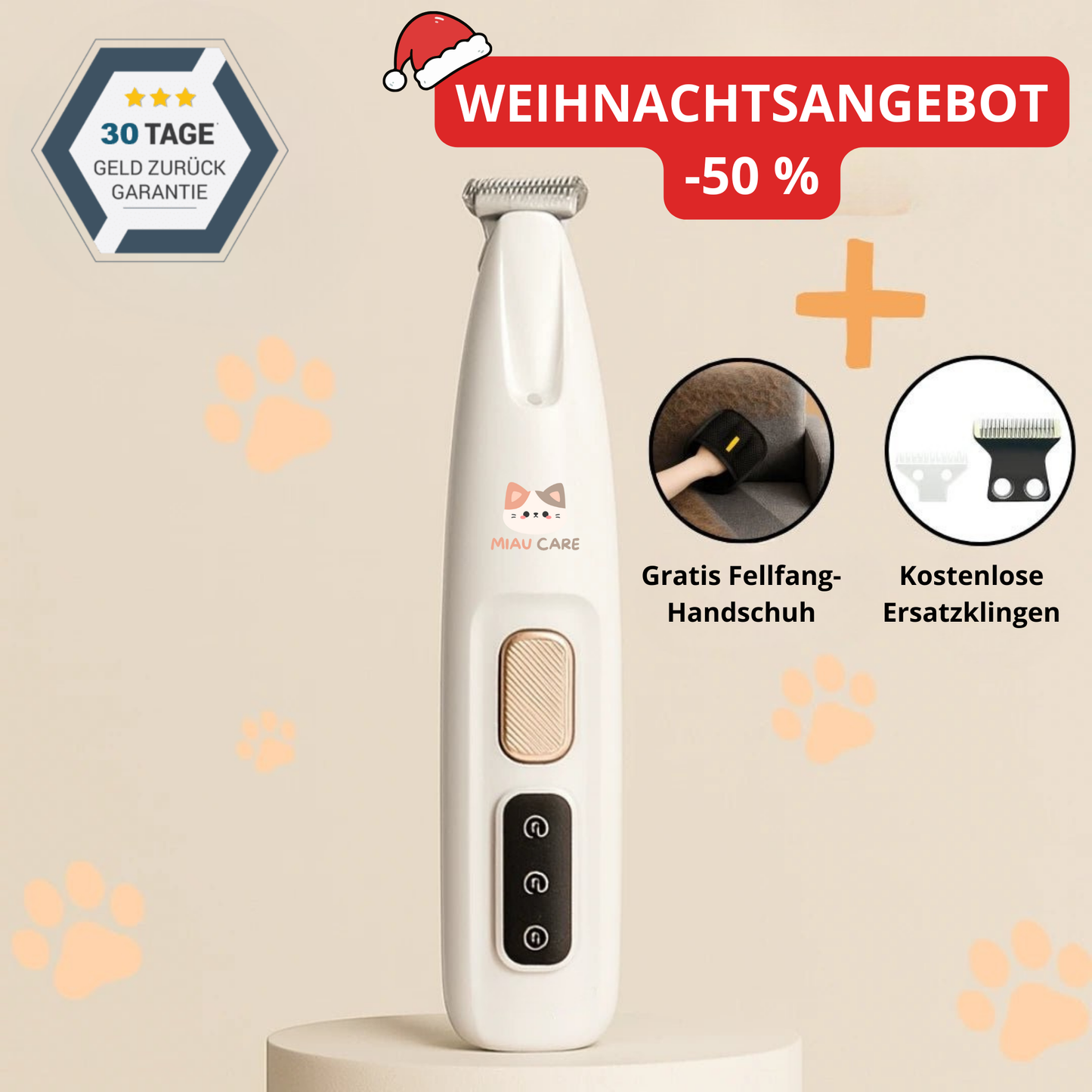 Miaucare™ – Präzisionstrimmer für Katzen
